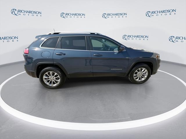 used 2021 Jeep Cherokee car, priced at $23,761