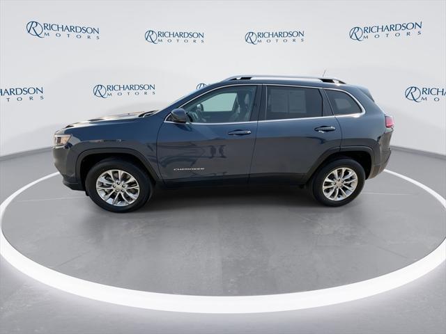 used 2021 Jeep Cherokee car, priced at $23,761