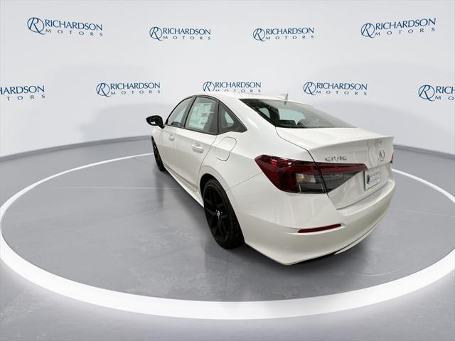 new 2025 Honda Civic car, priced at $27,855