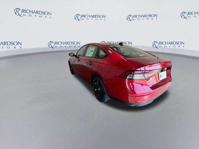 new 2025 Honda Accord car, priced at $29,755