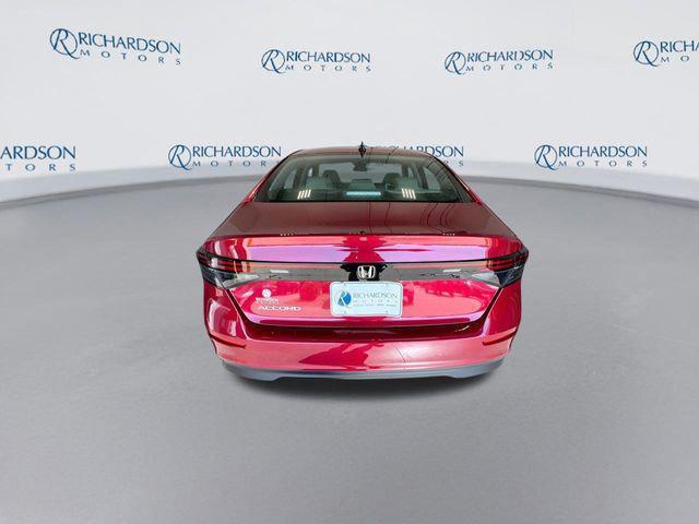 new 2025 Honda Accord car, priced at $29,755