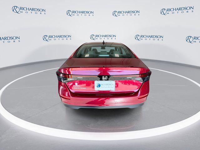 new 2025 Honda Accord car, priced at $30,755