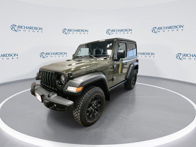 used 2021 Jeep Wrangler car, priced at $30,385