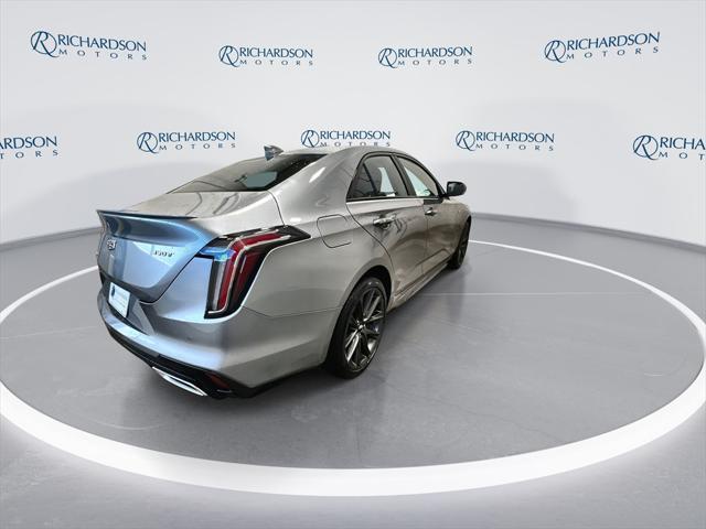 new 2025 Cadillac CT4 car, priced at $49,865