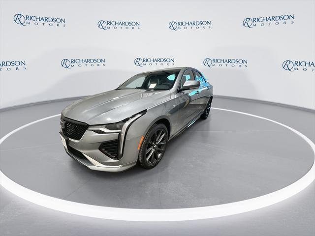 new 2025 Cadillac CT4 car, priced at $49,865