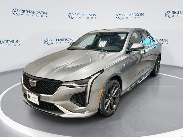 new 2025 Cadillac CT4 car, priced at $50,865