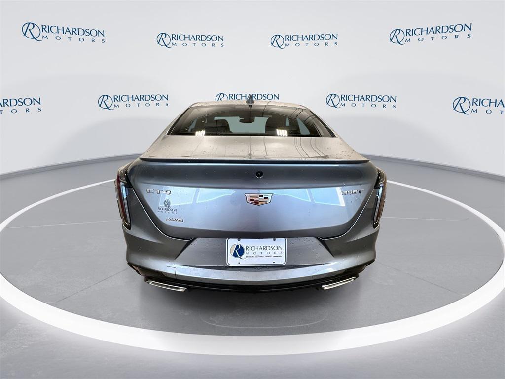 new 2025 Cadillac CT4 car, priced at $49,865