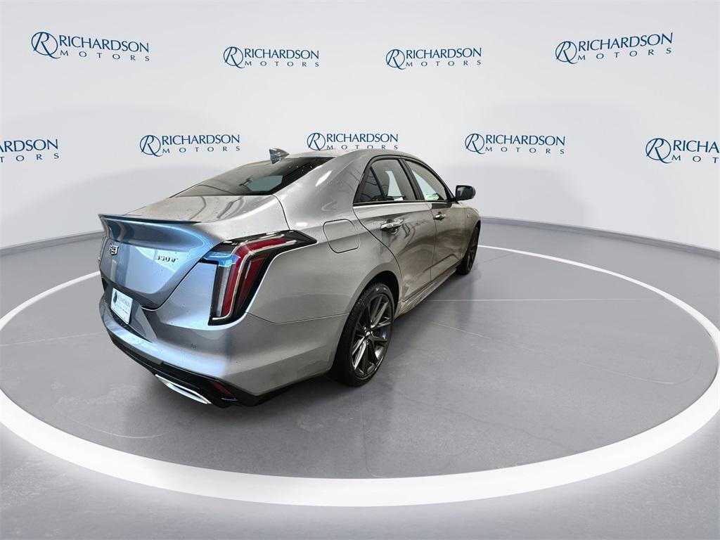 new 2025 Cadillac CT4 car, priced at $49,865