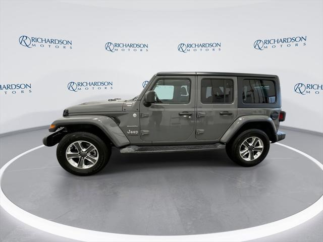 used 2021 Jeep Wrangler Unlimited car, priced at $25,987
