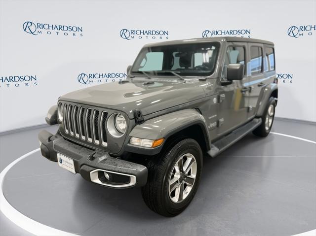 used 2021 Jeep Wrangler Unlimited car, priced at $25,987