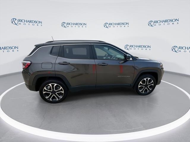 used 2022 Jeep Compass car, priced at $22,349