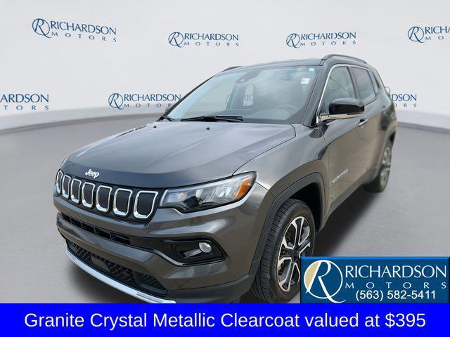 used 2022 Jeep Compass car, priced at $20,504