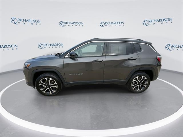 used 2022 Jeep Compass car, priced at $22,349