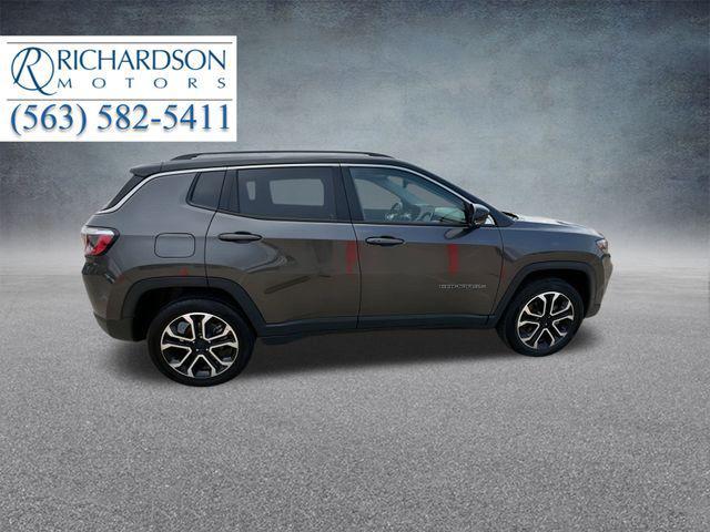 used 2022 Jeep Compass car, priced at $22,121