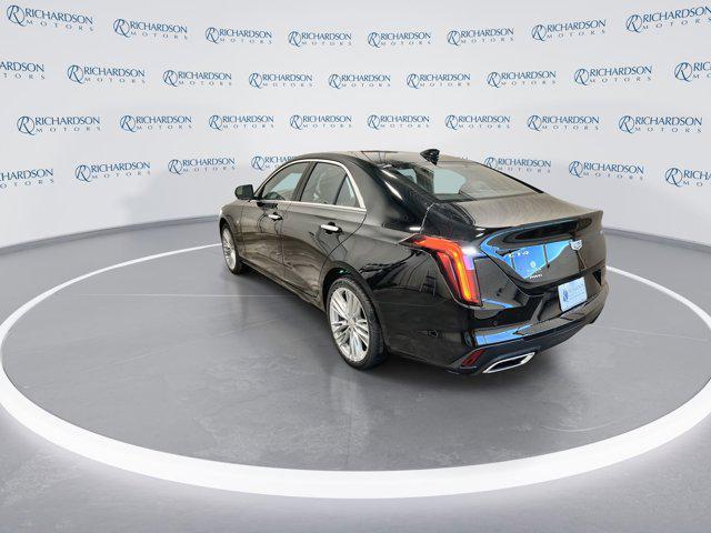 new 2025 Cadillac CT4 car, priced at $46,940