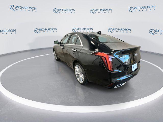 new 2025 Cadillac CT4 car, priced at $46,940