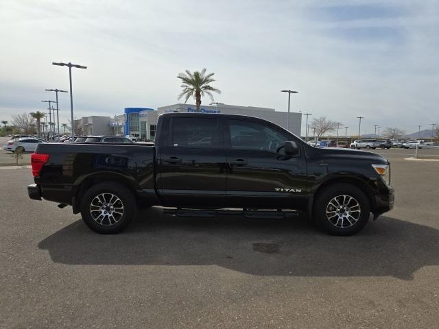 used 2022 Nissan Titan car, priced at $25,534