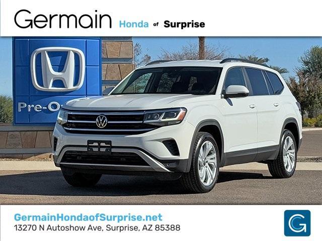 used 2021 Volkswagen Atlas car, priced at $23,874