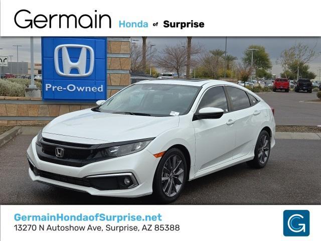 used 2021 Honda Civic car, priced at $21,654