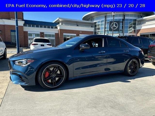 used 2023 Mercedes-Benz AMG CLA 45 car, priced at $51,995