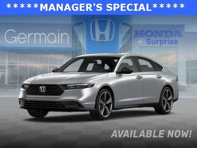 new 2025 Honda Accord Hybrid car, priced at $33,544