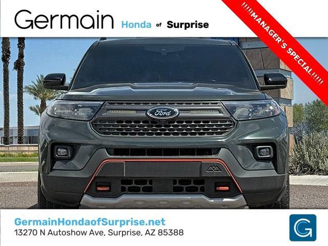used 2023 Ford Explorer car, priced at $33,392