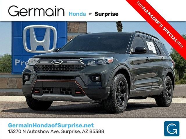 used 2023 Ford Explorer car, priced at $33,392