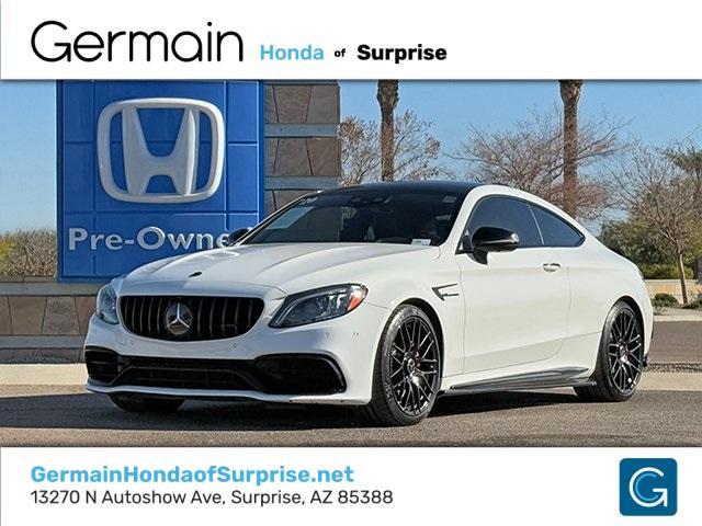 used 2020 Mercedes-Benz AMG C 63 car, priced at $59,956