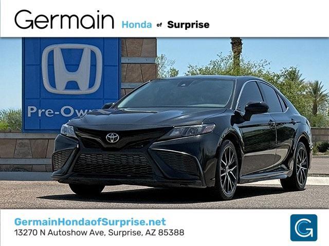 used 2021 Toyota Camry car, priced at $21,430
