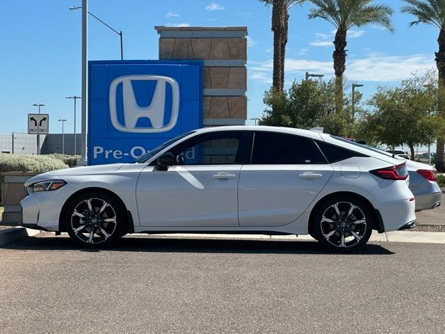 used 2025 Honda Civic Hybrid car, priced at $29,183