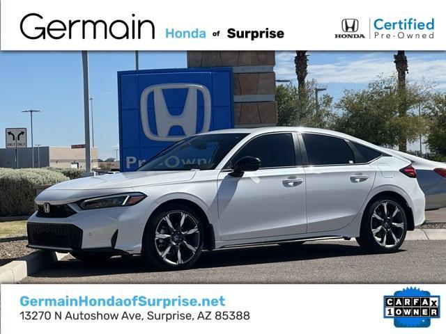 used 2025 Honda Civic Hybrid car, priced at $29,183