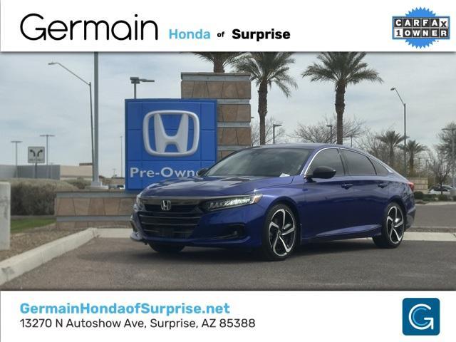 used 2022 Honda Accord car, priced at $24,086