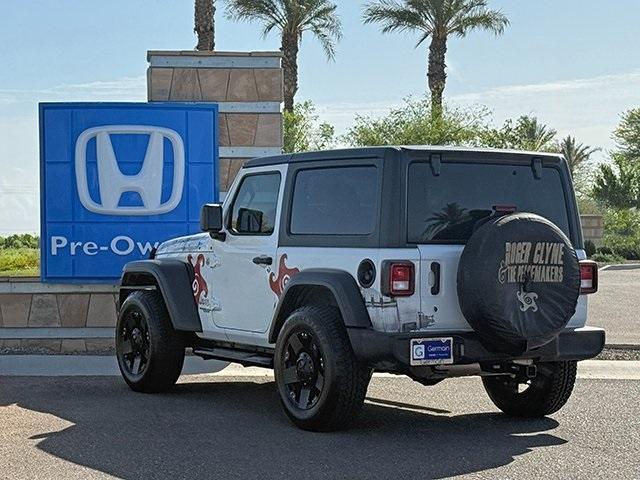 used 2020 Jeep Wrangler car, priced at $25,824