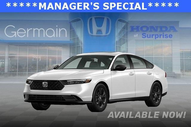 new 2025 Honda Accord car, priced at $30,996