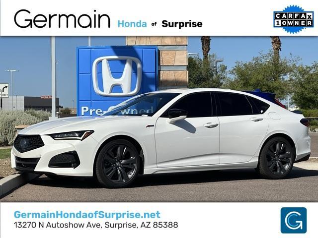 used 2022 Acura TLX car, priced at $30,786