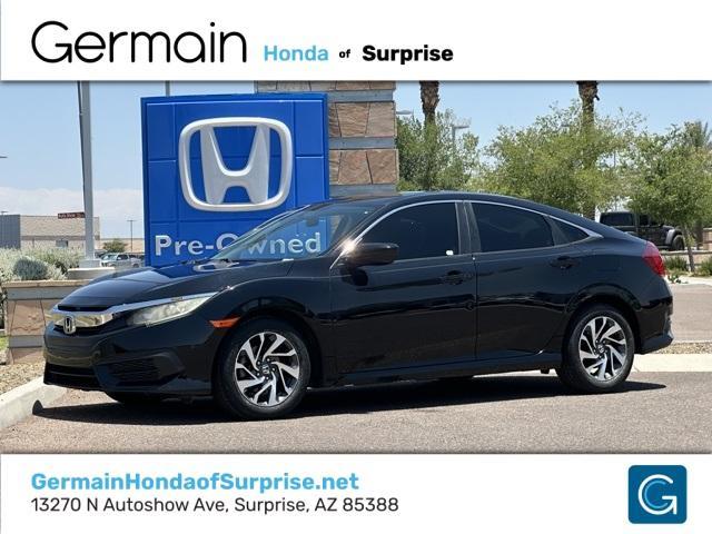 used 2016 Honda Civic car, priced at $12,495