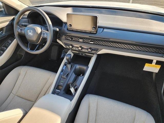 new 2025 Honda Accord car, priced at $30,565