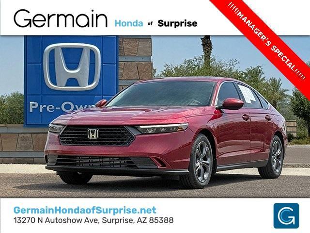 used 2023 Honda Accord car, priced at $24,189