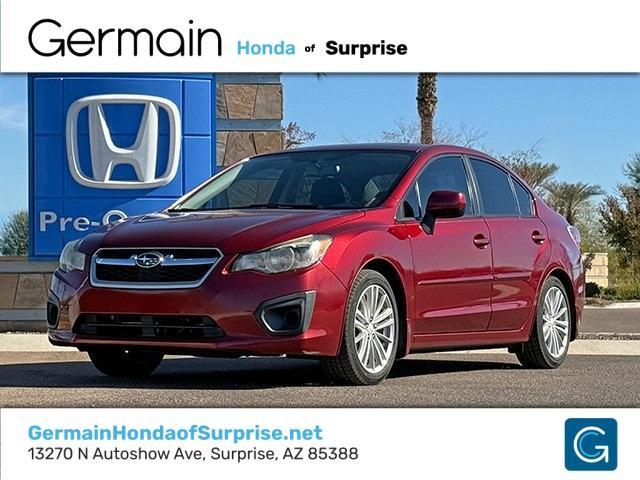 used 2012 Subaru Impreza car, priced at $14,995