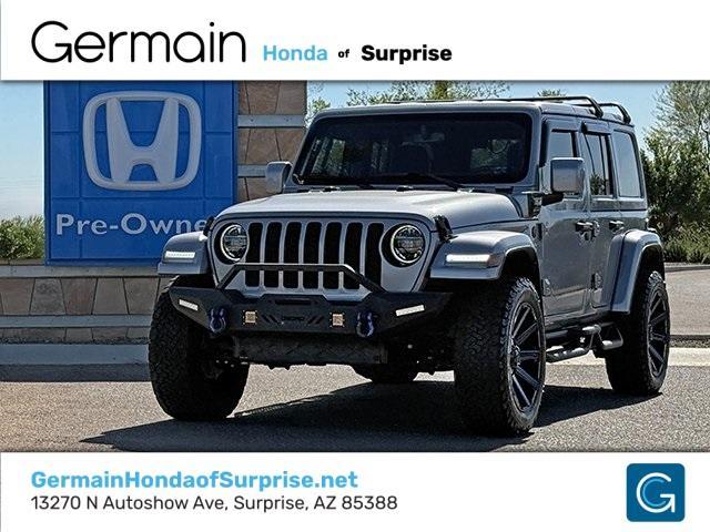 used 2021 Jeep Wrangler Unlimited 4xe car, priced at $34,594