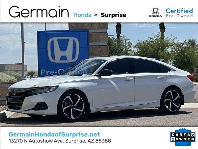 used 2022 Honda Accord car, priced at $29,388