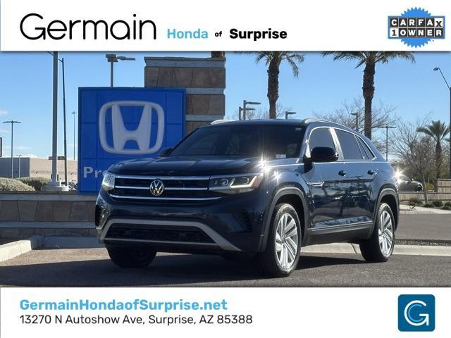 used 2021 Volkswagen Atlas Cross Sport car, priced at $23,945