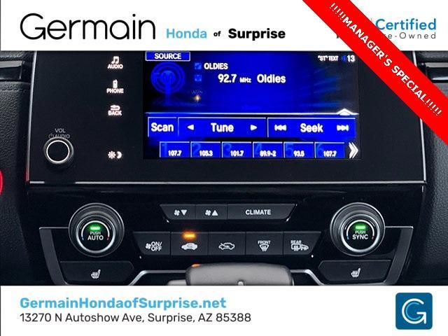 used 2021 Honda CR-V car, priced at $24,286