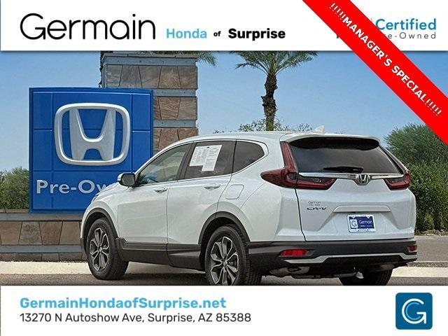 used 2021 Honda CR-V car, priced at $24,286
