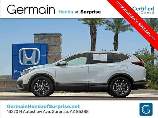 used 2021 Honda CR-V car, priced at $24,286