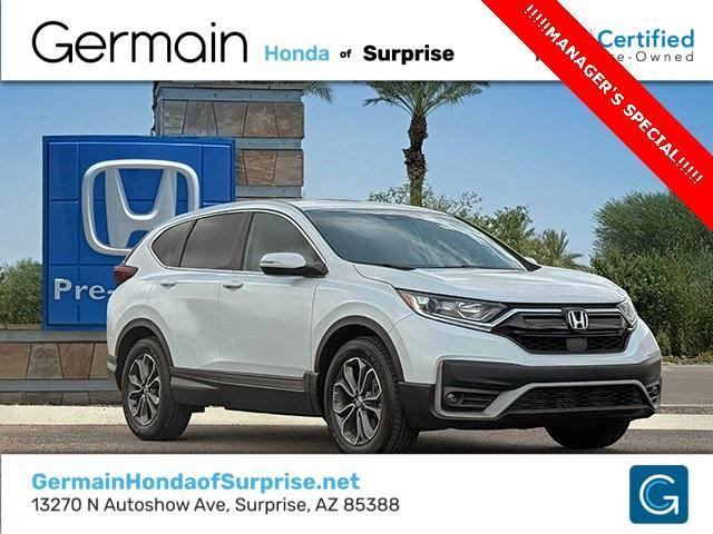used 2021 Honda CR-V car, priced at $24,286