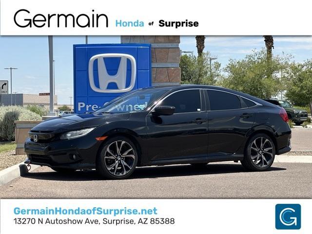 used 2021 Honda Civic car, priced at $19,084