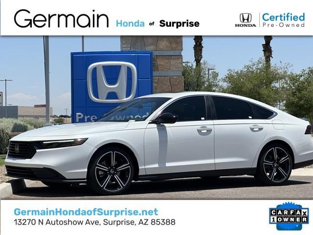 used 2024 Honda Accord Hybrid car, priced at $29,983