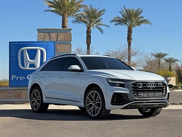 used 2023 Audi Q8 car, priced at $62,300