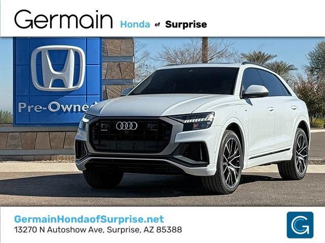 used 2023 Audi Q8 car, priced at $62,300